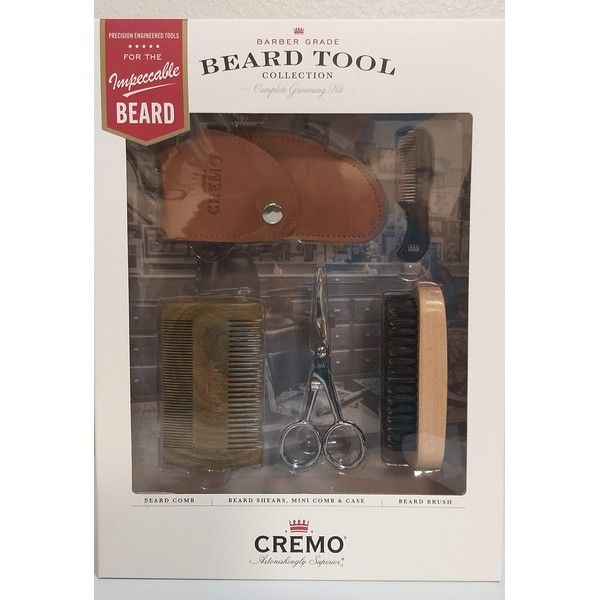 Cremo Barber Grade Beard Tool Collection