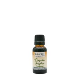 Imkergut Proposan Propolis Tincture, Drops with Alcohol, 20% Propolis, 20 ml Bottle
