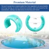 8 Pcs Light Blue Pool Cleaner Hose Weight Compatible with