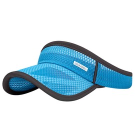 XRDSS Outdoor Sport Cap Wide Brim UV Protection Breathable Adjustable Baseball Cap for Beach Golf Running Tennis (1#Light Blue)