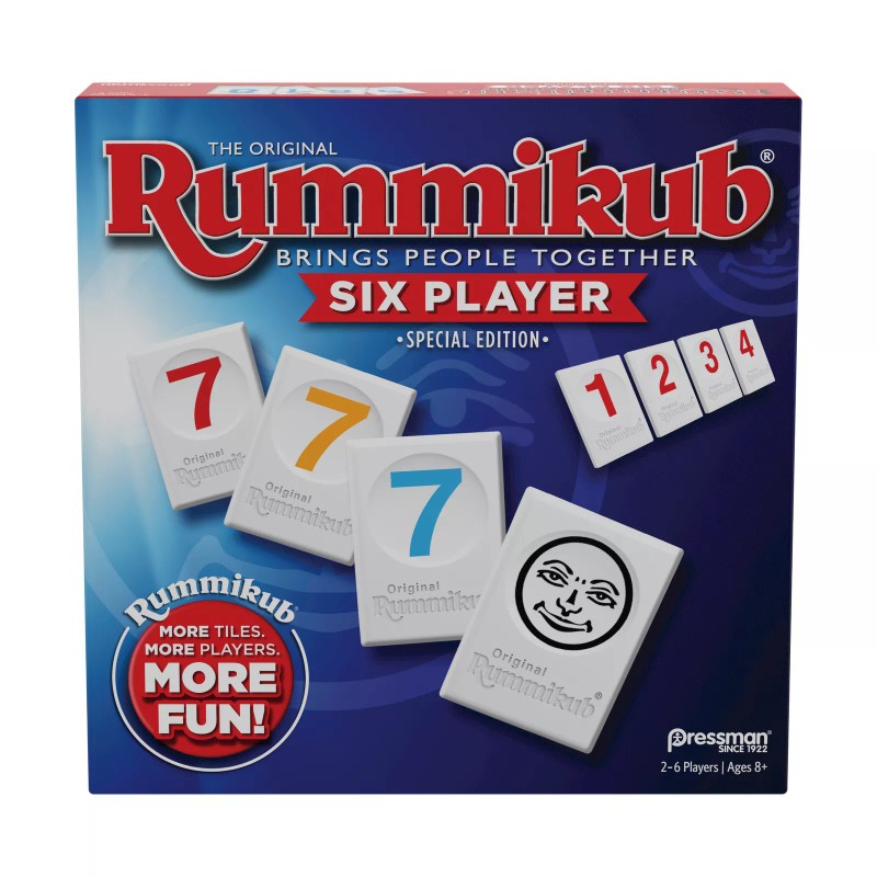 Pressman New - Pressman Toy The Original Rummikub - Six