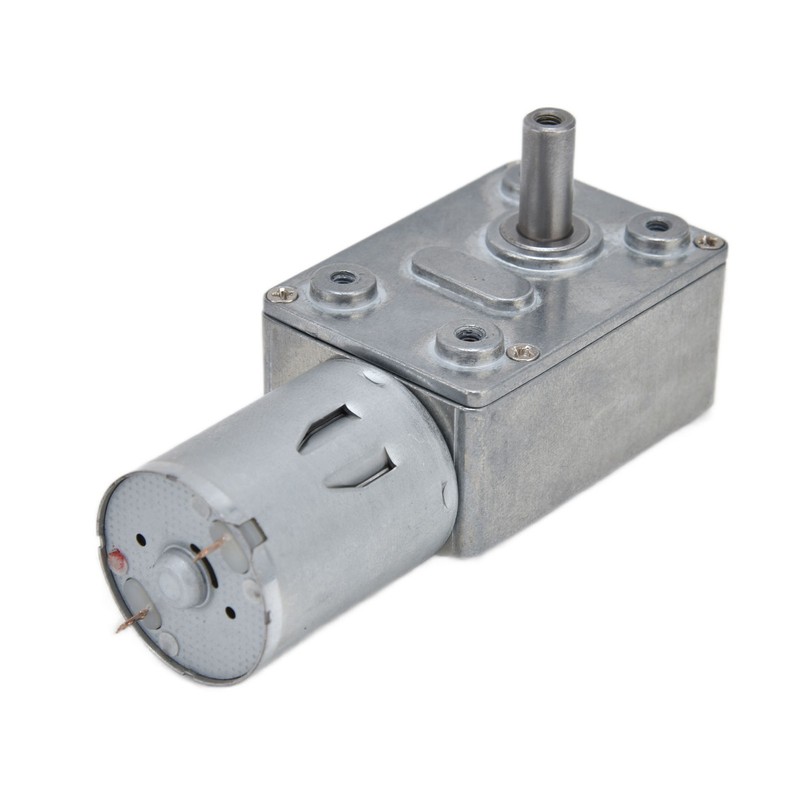 DC12V Geared Motor Turbo Worm Reduction Machinery Transmission Parts with
