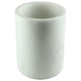 A-to-Z Supply MRWC002R Wine Cooler, 6" H, 4-1/2" Dia., Round, Solid, Heavy, Marble, Natural