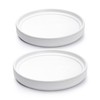 D'vine Dev Modern Round 6 Inch Ceramic Plant Pot Saucer,