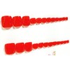 Ruby Red Press-on Toenails - 24 Pieces - Artificial Nail