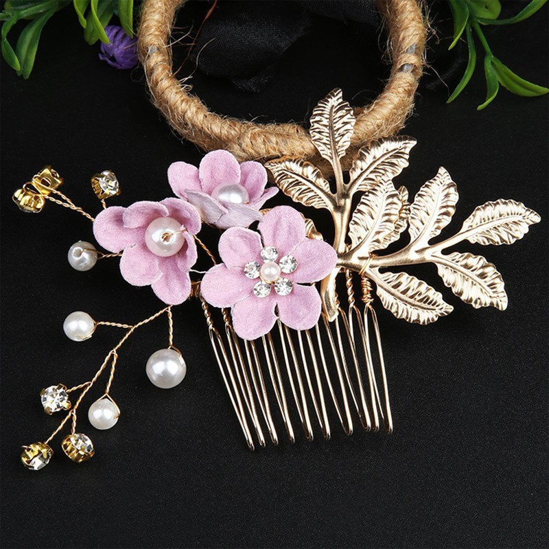 Anfiodas Hair Ornament, Hair Accessories, 4-Piece Set, Kimono, Pearl, Kimono,