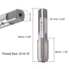 MACHSWON Pipe Thread Tap for Cleaning or Re-Thread Damaged or