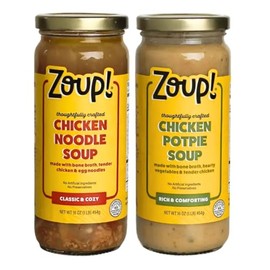ZoupSoup Combo Pack - Chicken Noodle and Chicken Pot Pie, 16oz each