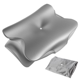 Pillow Case Cover with Zipper, Smooth Pillowcase, Soft Cervical Neck Pillow Case, Machine Washable, Comfortable Pillow Covers for Pillows Home