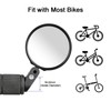 Bike Mirror, Bicycle Mirrors for Handlebars with 360-Degree Rotation and