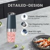BELRIGO Battery Operated Salt And Pepper Grinder Set 2 Pack