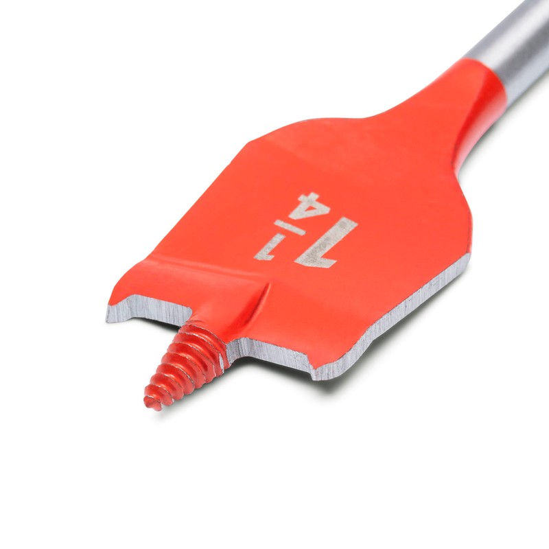 Crescent Screw Point Spade Drill Bit | 4" x 1-1/4"