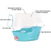 Petphabet Jumbo Hooded Cat Litter Box, Extra Large