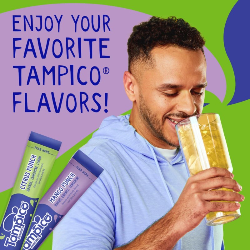 SINGLES TO GO! Tampico Citrus Punch Singles To Go Drink
