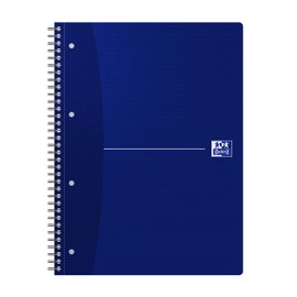 Oxford Office A4 College Writing Pad Squared Blue 100050225