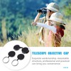 Operitacx 5sets Rubber Objective Lens Caps for Binoculars Monoculars Scratch