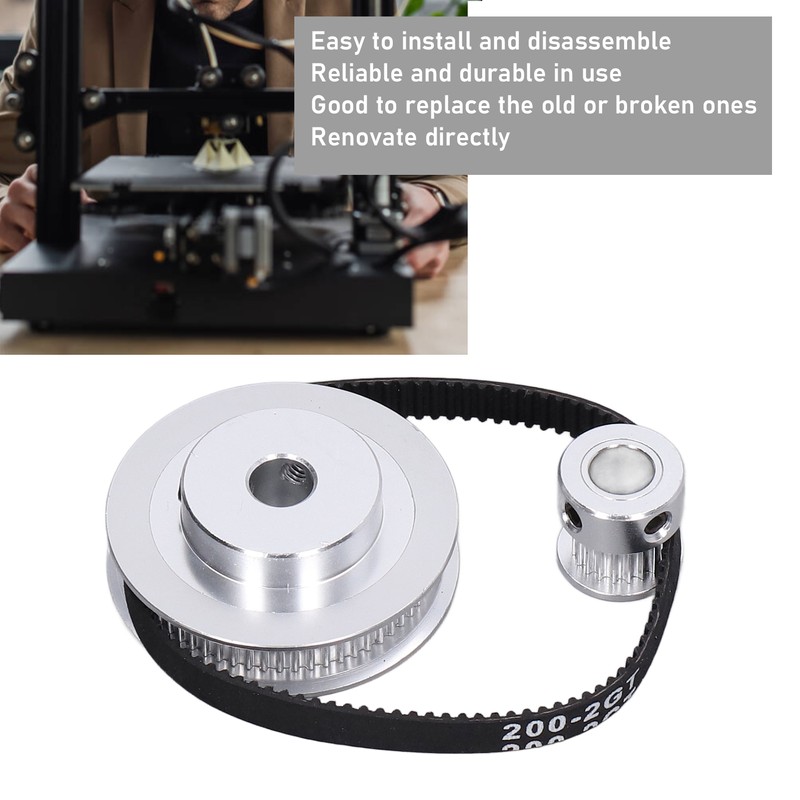Synchronous Wheel for VORON 2.4 3D Printer 20+60 Teeth 8mm