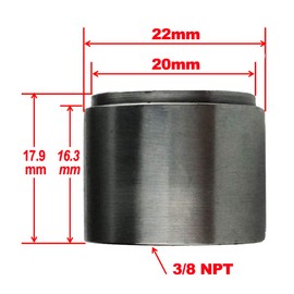 1/8 NPT Weld On Bung Female Nut Threaded Insert Weldable Steel Pipe Fittings 617-6702 SL