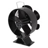 6 Blades Fireplace Fan Thermoelectric Module Wood Stove Fan Heat