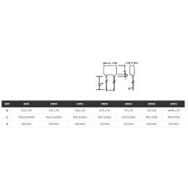 Generic 1200pF, 500 Volt, Dipped Silver Mica Capacitor +/-5%, 125DegC,