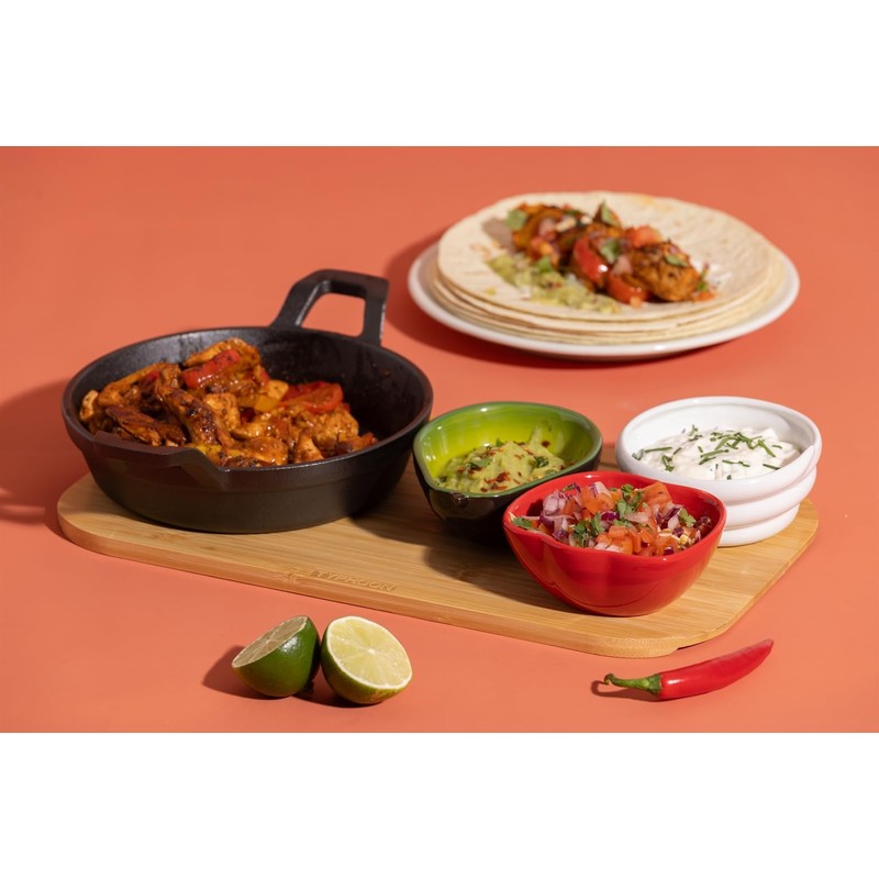 Typhoon World Foods Set of 3 Fajita Bowls