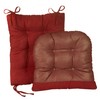 Klear Vu Omega Non-Slip Rocking Chair Cushion, Assembled in USA,