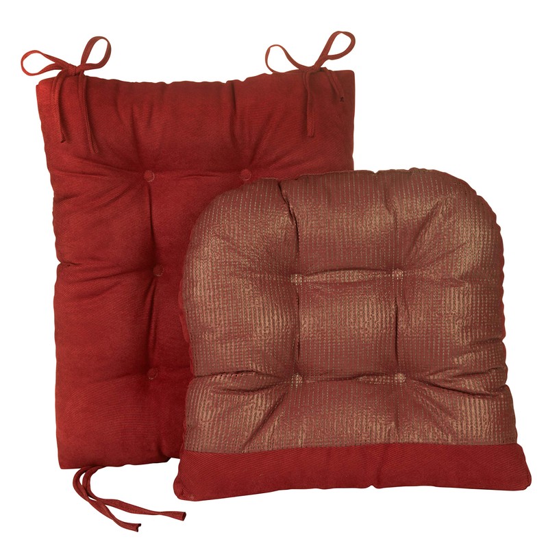 Klear Vu Omega Non-Slip Rocking Chair Cushion, Assembled in USA,