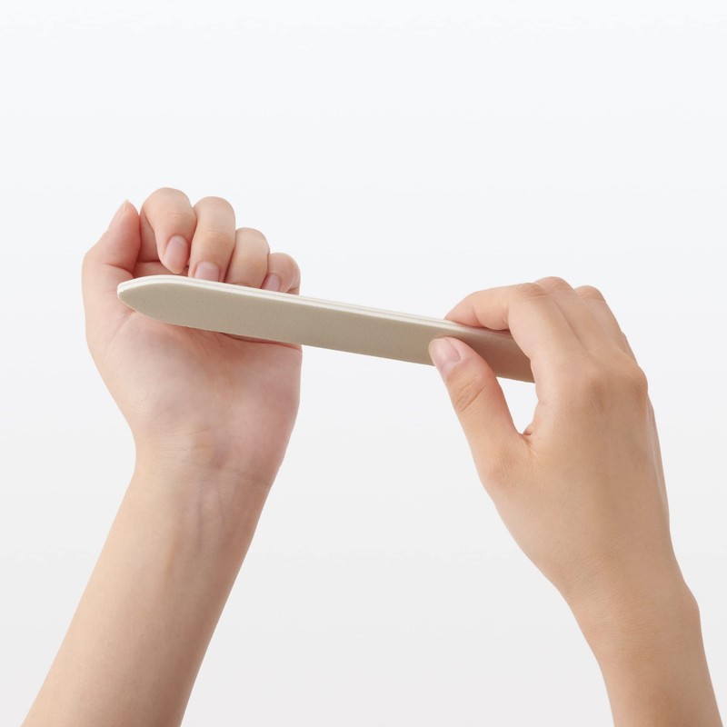 Muji 12050247 Soft Nail File, Pack of 2