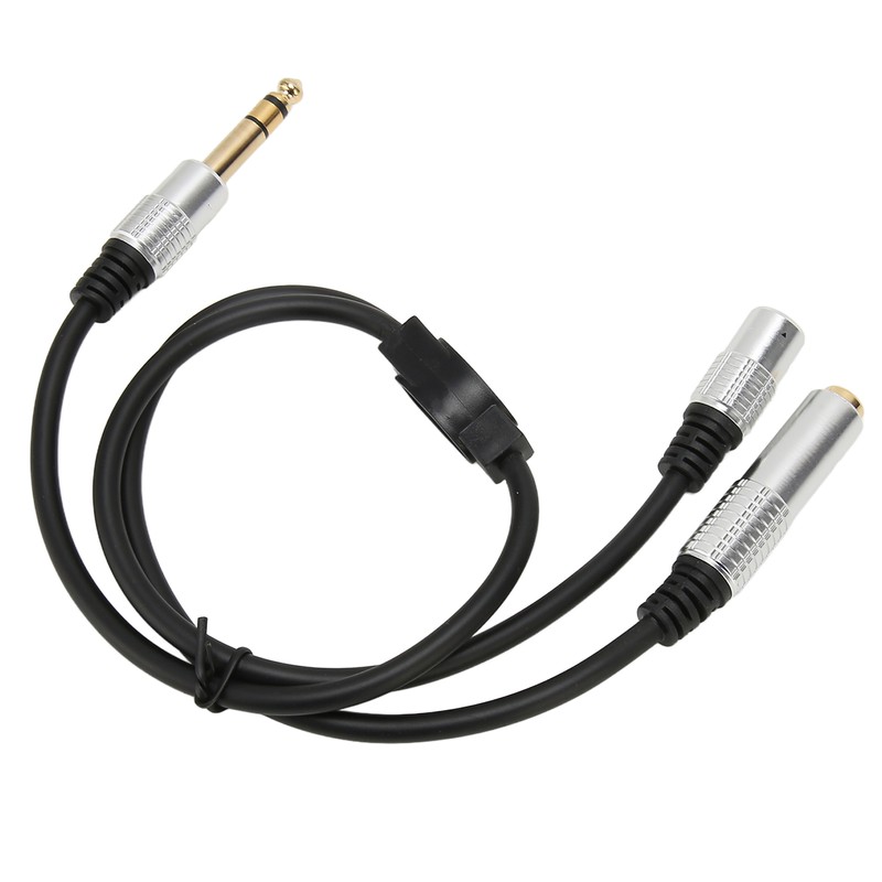 1 Split in 2 Sound Cable 1/4 Inch TRS Stereo