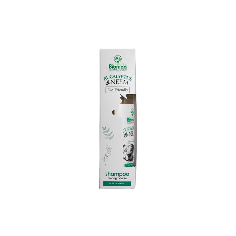 BIOMAA Shampoo Natural´s Hojas de Neem y Eucalipto 17.6oz/500mL