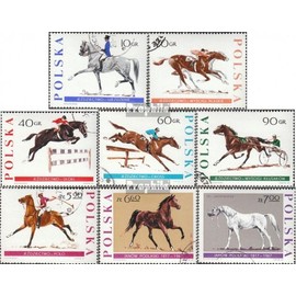 Poland 1740-1747 (complete.issue.) fine used/cancelled 1967 Equestrian (Stamps for collectors) Horses/zebras