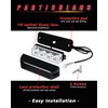 YM E-Bright 2-Pack Red Blue Dual Colors 4 LED Car
