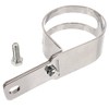 Exhaust Clamp Chrome Plated Inner Diameter 70 mm - Attaches