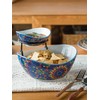 YHOSSEUN Chip and Dip Serving Set, Ceramic Chip Dip Bowls