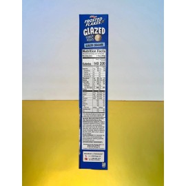 Kellogg's  New Kelloggs Frosted Flakes GLAZED Donut Holes Original Cereal Box 10oz