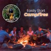 Dextreme Fire Starter (120 PCS) Natural Fire Starters for Campfire,