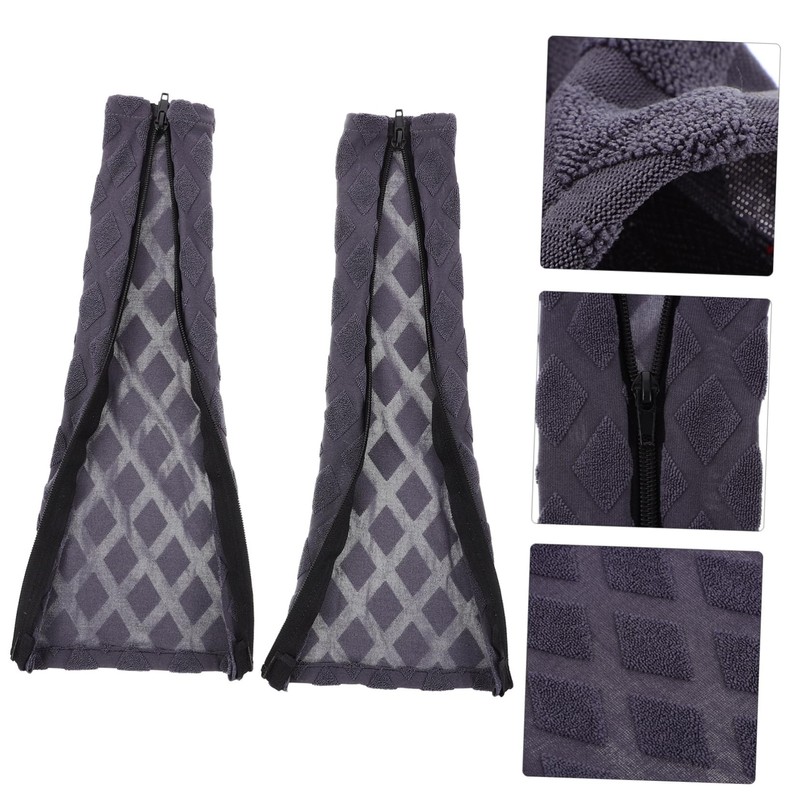 TEHAUX Removable Armrest Covers for Office Chairs Elastic Protective Covers