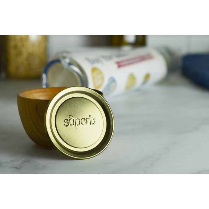 Superb Canning Lids – Regular Mouth Mason Jar Lids –