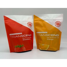 Transcend 15g Glucose Gel - Orange & Strawberry Assortment (40)