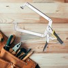 HEIHAK 3 Packs 18 Inch Large C Clamp Locking Pliers