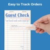 FMP Brands Guest Check Books for Servers, Server Note Pads