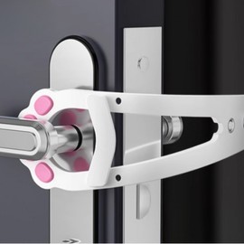 Cat Door Escape Prevention Lock for Pets Protection 2ea