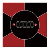 LERYG 100/120/140/160cm Square Poker Mat Texas Hold'em Poker Rubber Mat