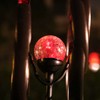 Solar Powered Glass Ball+Accessories - for Solar Wind Spinner Replacement