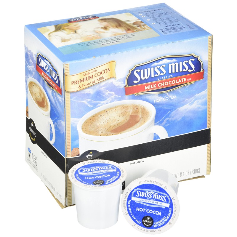 Swiss Miss Keurig K-cups Milk Chocolate Hot Cocoa - 32