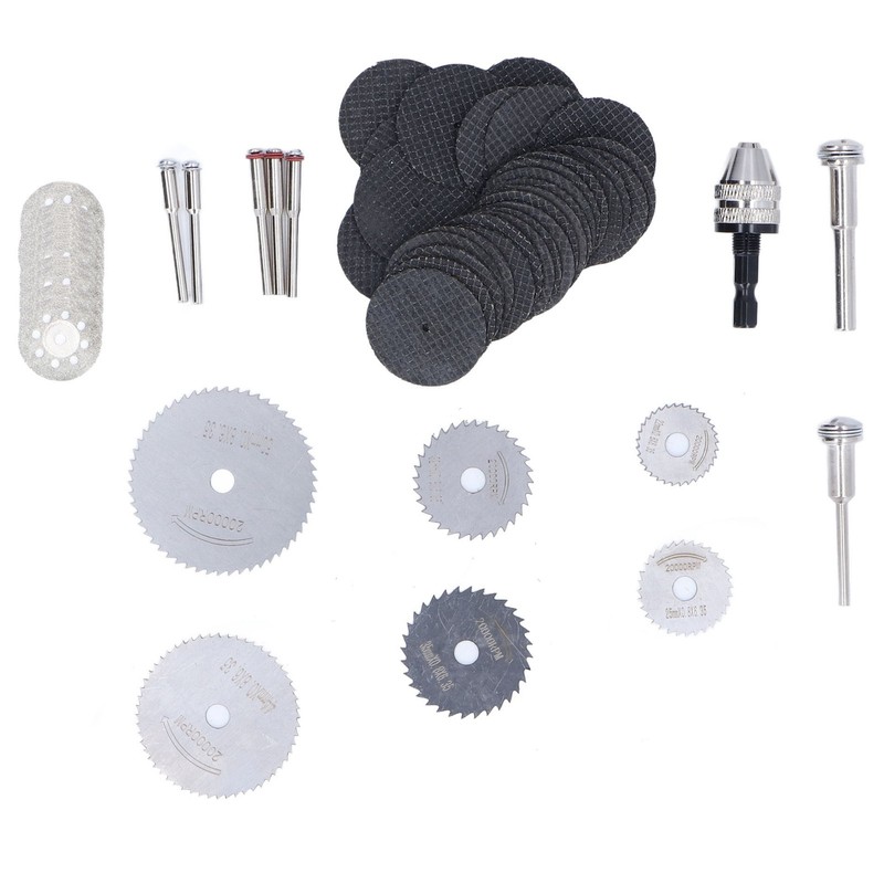 60Pcs Cutting Wheel Circular Saw Blade Grinding Tool Set Kit