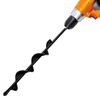 LONGRUN Garden Spiral Hole Drill Planter, Auger Drill Bit for