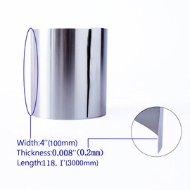 Metal Steel Sheet (0.2 mm x 100 mm x 3 m)