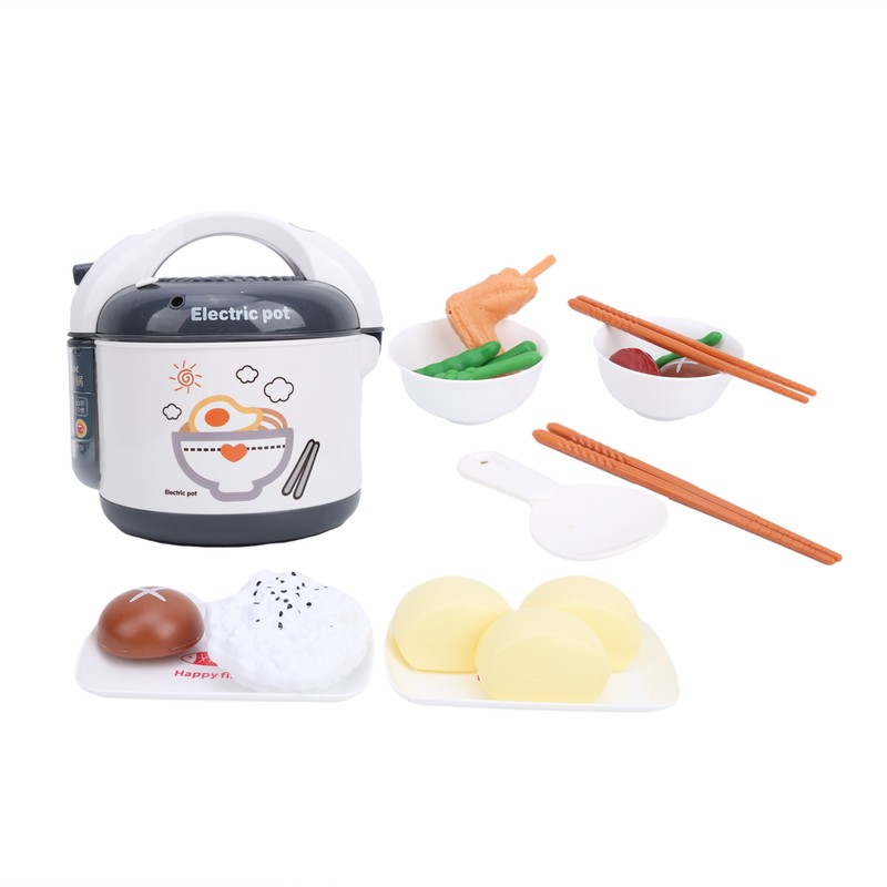 Kids Rice Cooker Toy Plastic Simulation Children Kitchen Cooking Appliances