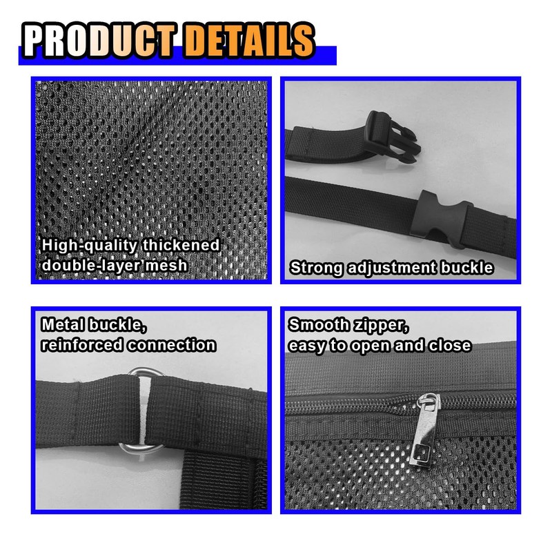 Car Ceiling Cargo Net for SUV - 29.3'' x 22.4''